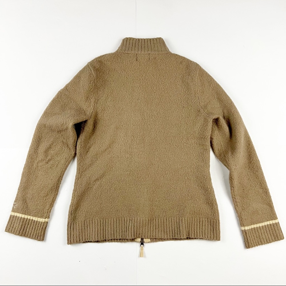 Horny Toad Wool Zip Up Sweater Size Medium - Picture 2 of 5